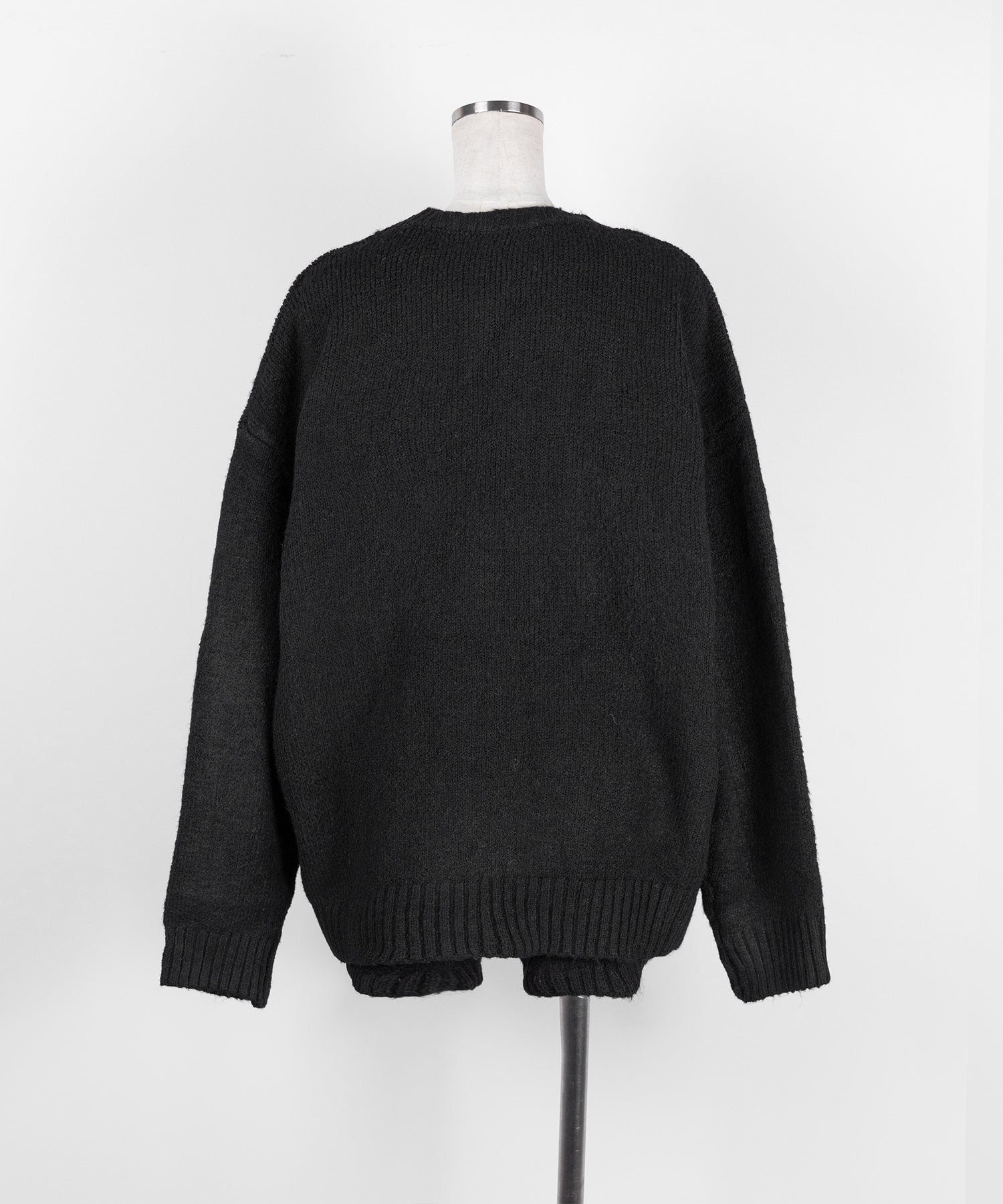 【 ニットセットアップ 】フラッフィーオーバーサイズニット + ニットショートパンツ SET / fluffy over size knit + knit short pants SET