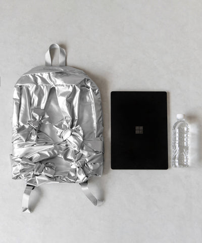 バレエコアリボンバックパック / ballet core ribbon backpack