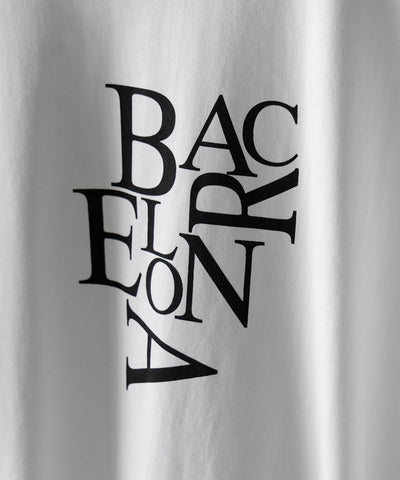 BACロゴレタリングビッグTシャツ / BAG logo lettering big Tee
