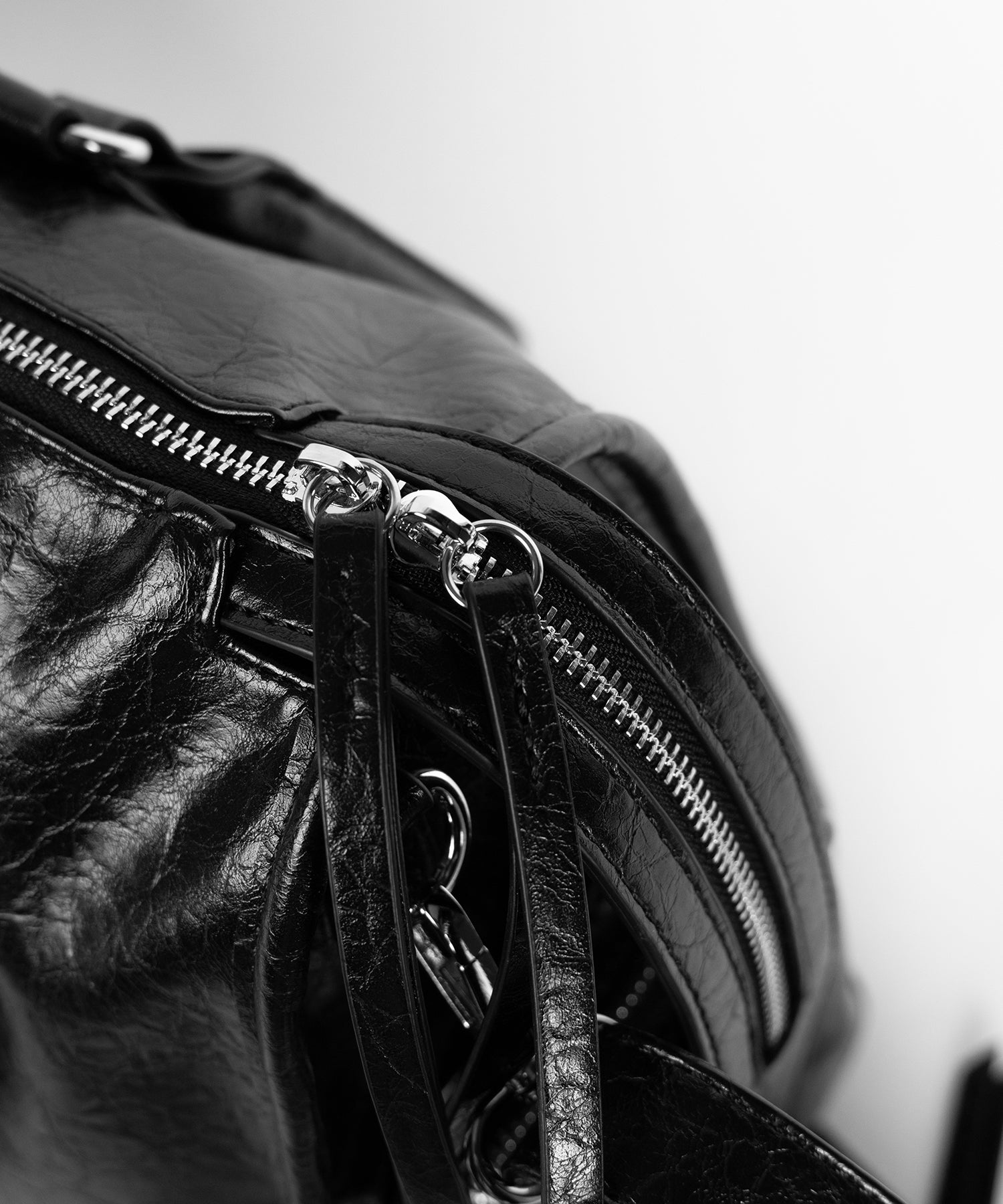 【 ショルダーストラップ付き2WAY 】アウトポケットヴィンテージダブルジップボストンショルダーバッグ /out pocket vintage double zip boston shoulder bag