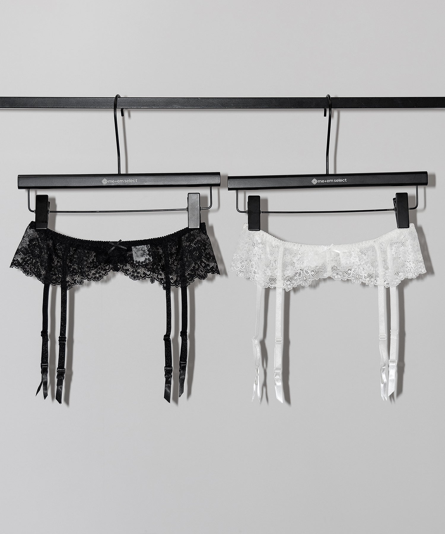 レースリボンストラップガーターベルト /lace ribbon strap garter belt