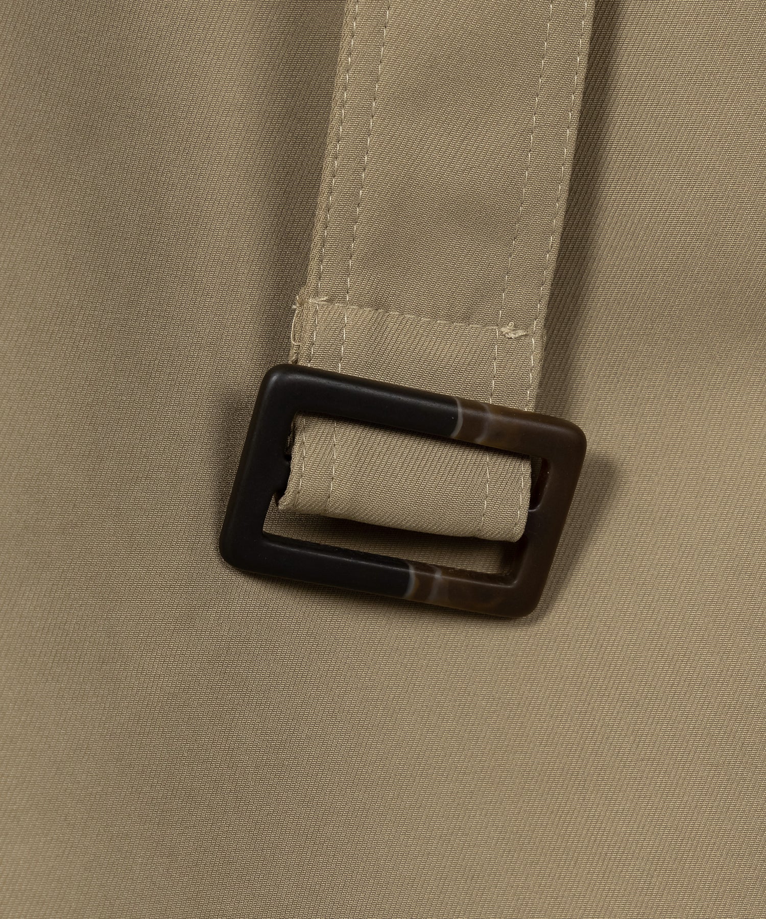 【 3COLOR 】フェイクレザードッキングロングトレンチコート