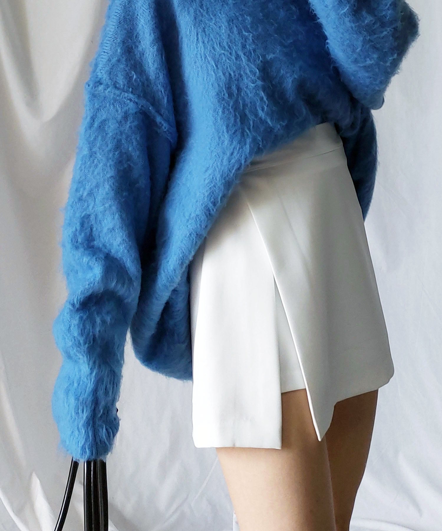 ハイウエストレイヤードミニスカパン【 韓国製 】