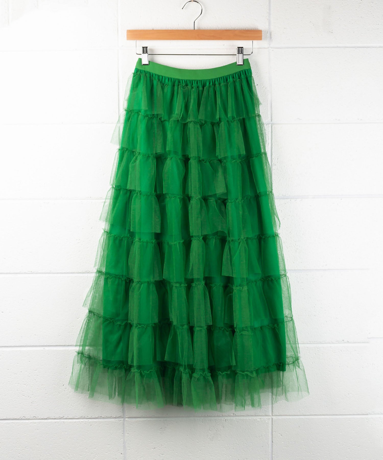 チュールフリルボリュームスカート《 NEWカラー3色追加! 》 Sサイズ仲間入り