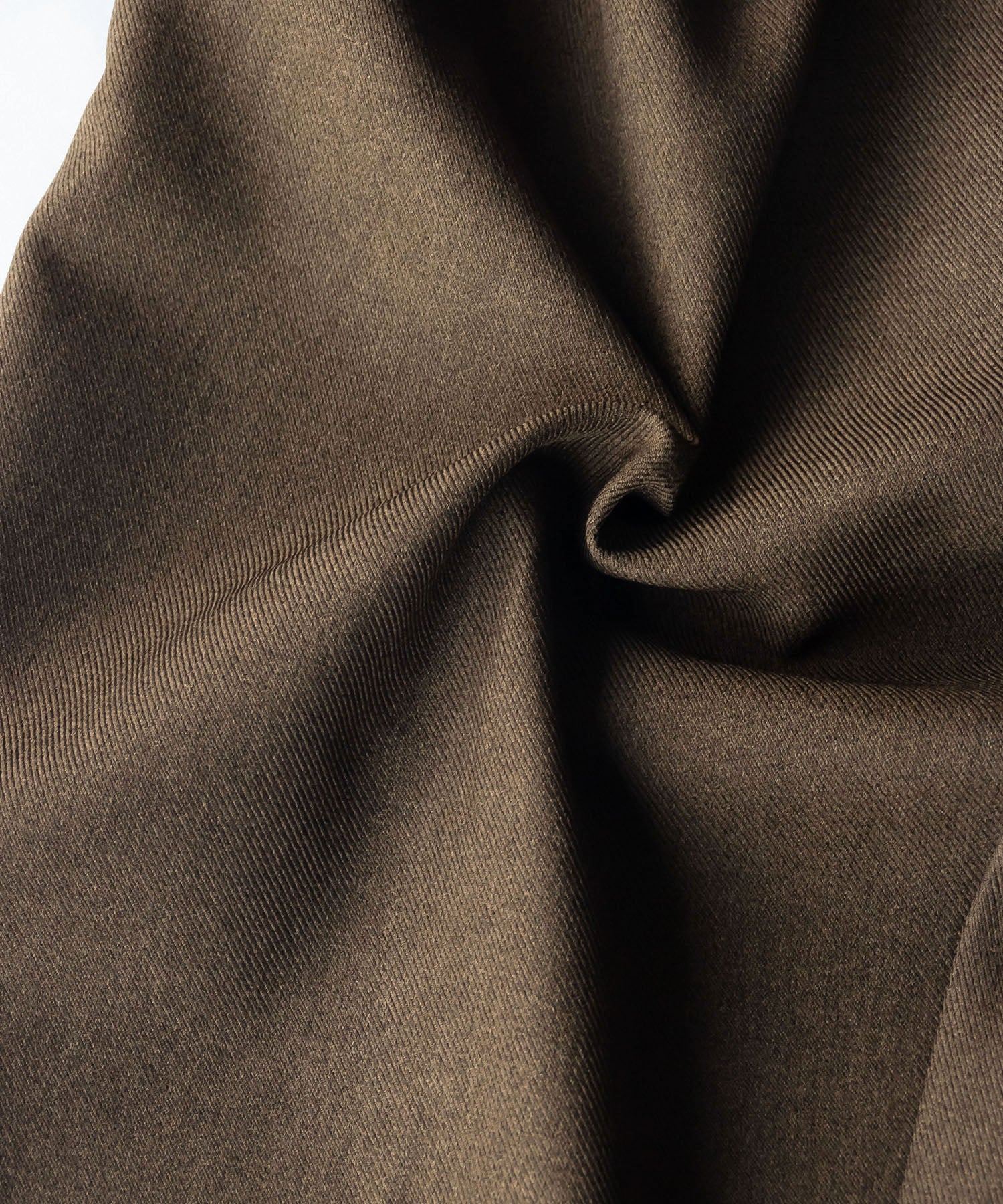 【 秋冬素材で新登場! 】太ベルトハイウエストウールライクカラータックスラックス