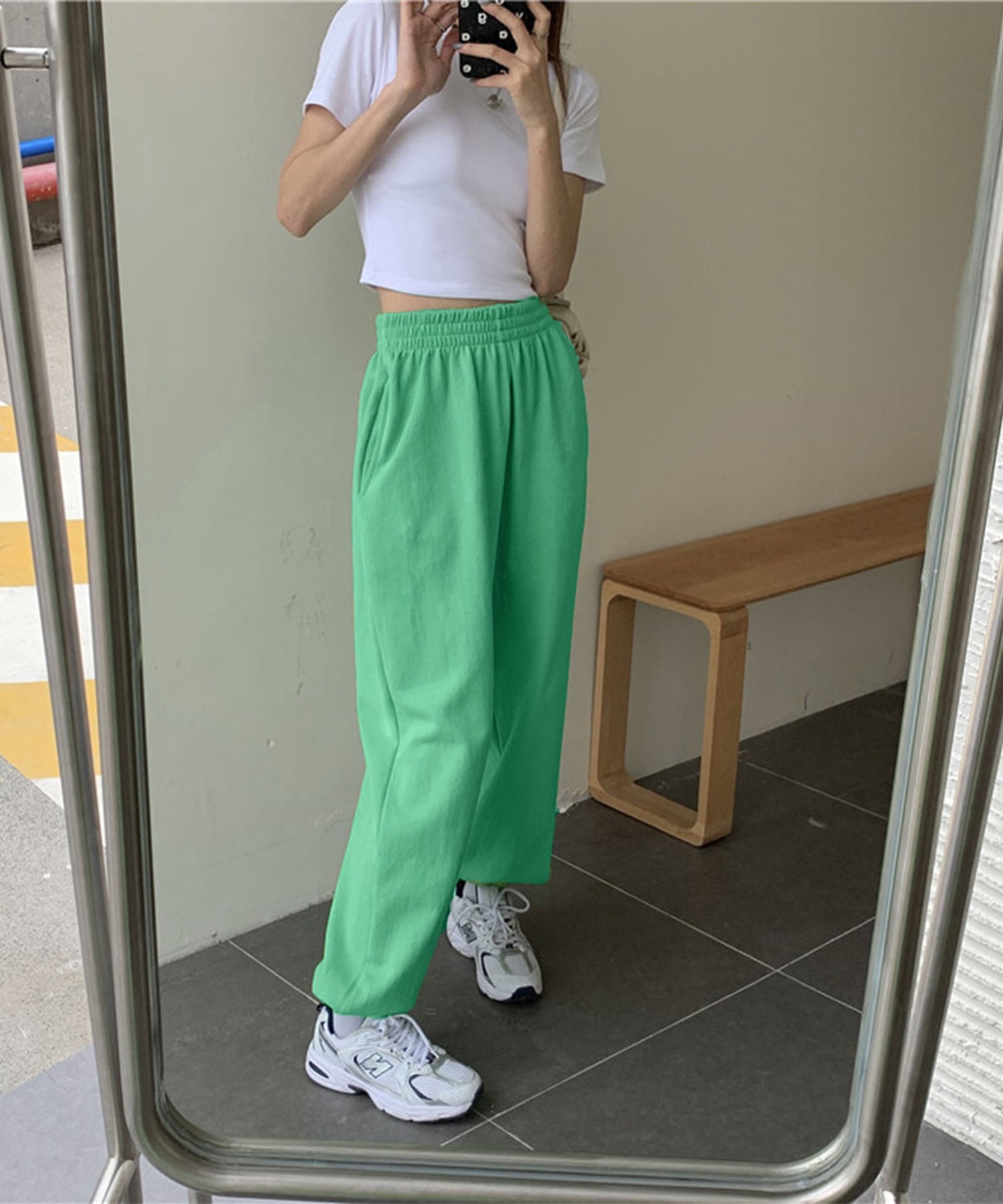 【 23色展開 】裏毛カラージョガーパンツ