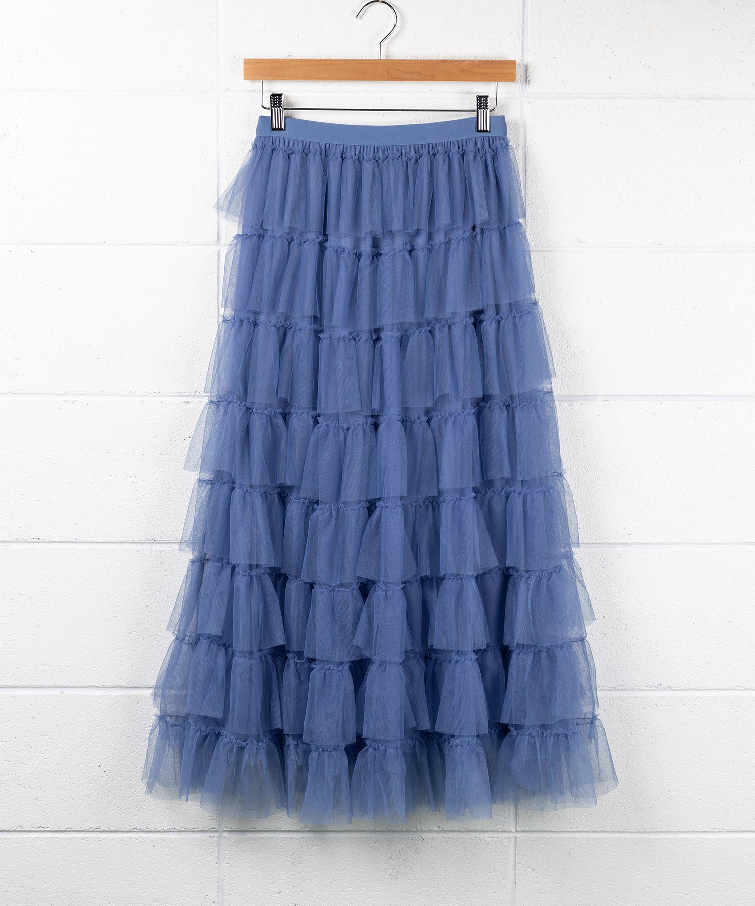 チュールフリルボリュームスカート《 NEWカラー3色追加! 》 Sサイズ仲間入り