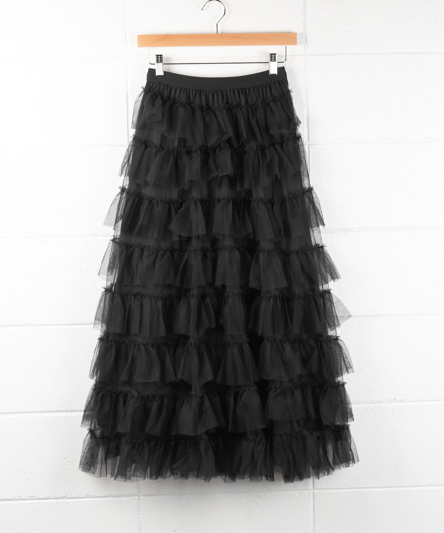 チュールフリルボリュームスカート《 NEWカラー3色追加! 》 Sサイズ仲間入り