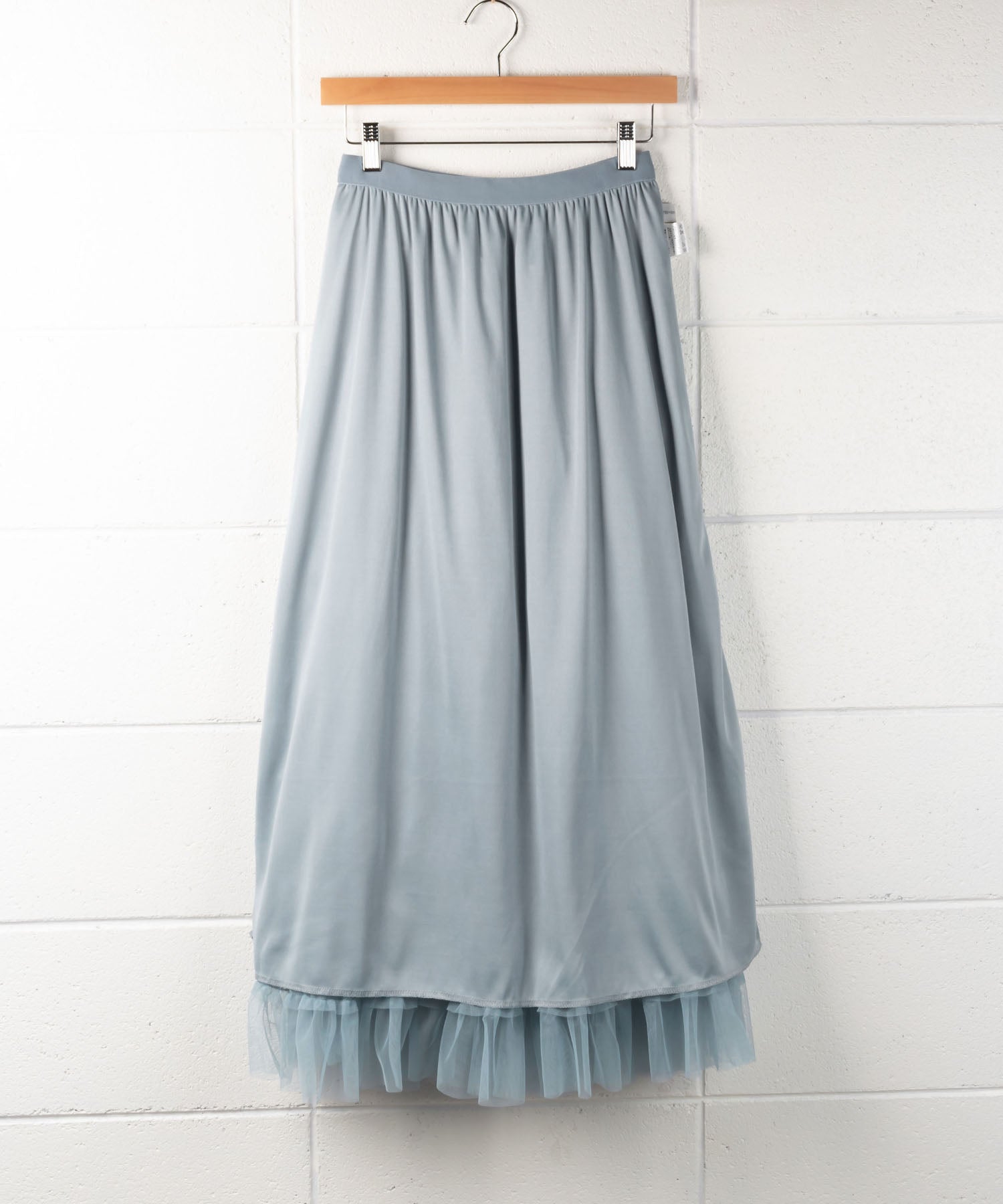 チュールフリルボリュームスカート《 NEWカラー3色追加! 》 Sサイズ仲間入り