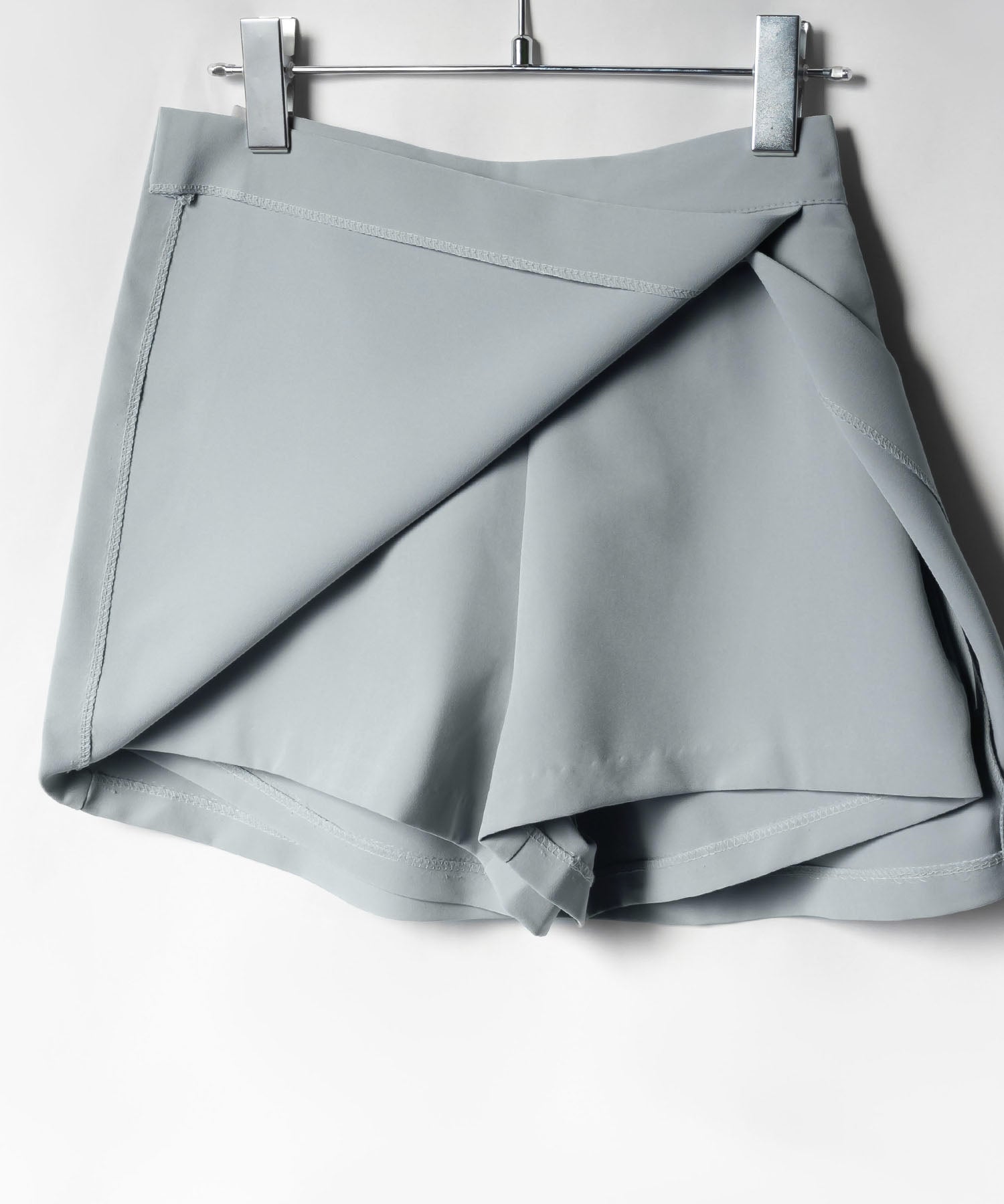 ハイウエストレイヤードミニスカパン【 韓国製 】