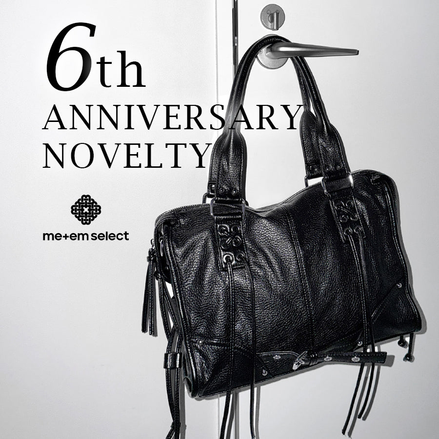 6周年NOVELTY開催のお知らせ🖤