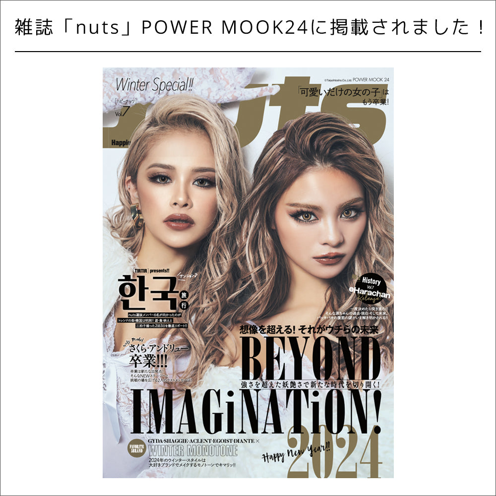 雑誌掲載情報 / nuts POWER MOOK 2024