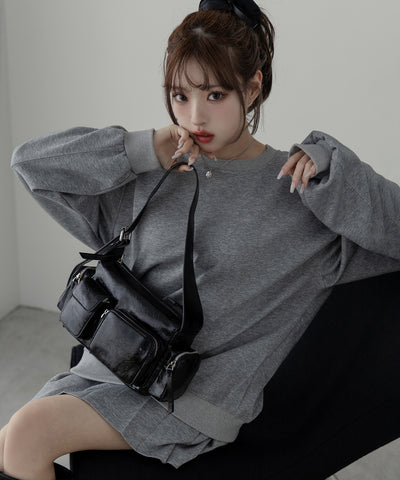 【 ３color 】４アウトポケットヴィンテージスクエアショルダーバッグ ／ 4 outpocket vintage square shoulder bag