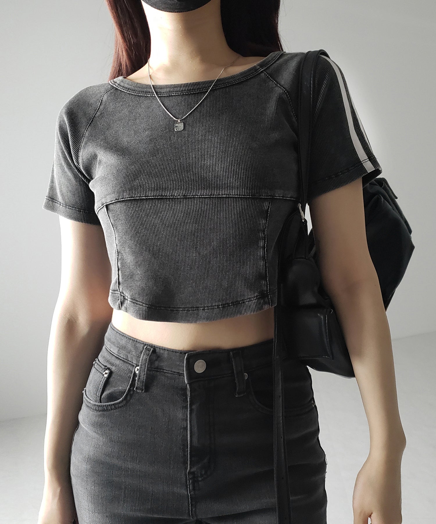 サイドラインヴィンテージショートリブＴシャツ ／ sideline vintage short lib T-shirt