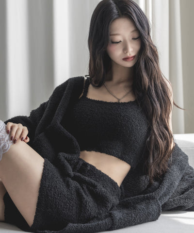 【セットアップ可能 】マシュマロタッチビッグカーディガン ／ marshmallow touch big cardigan
