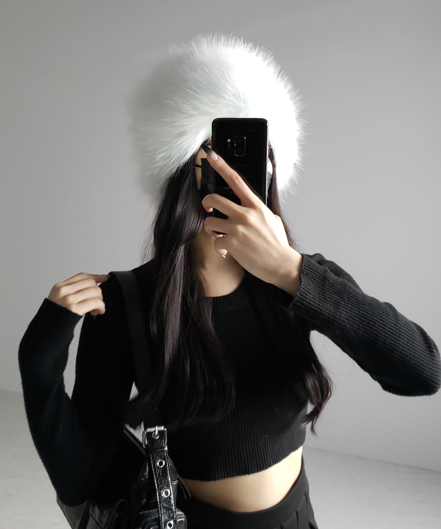 【 ２color 】ボリュームフェイクファーロシアンハット ／ volume fake fur russian hat