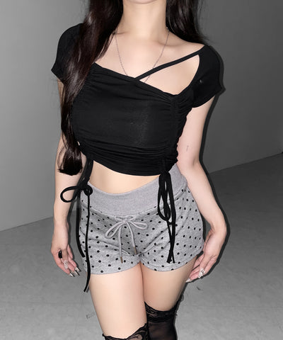 ドットスウェットショートパンツ ／ dot sweat short pants