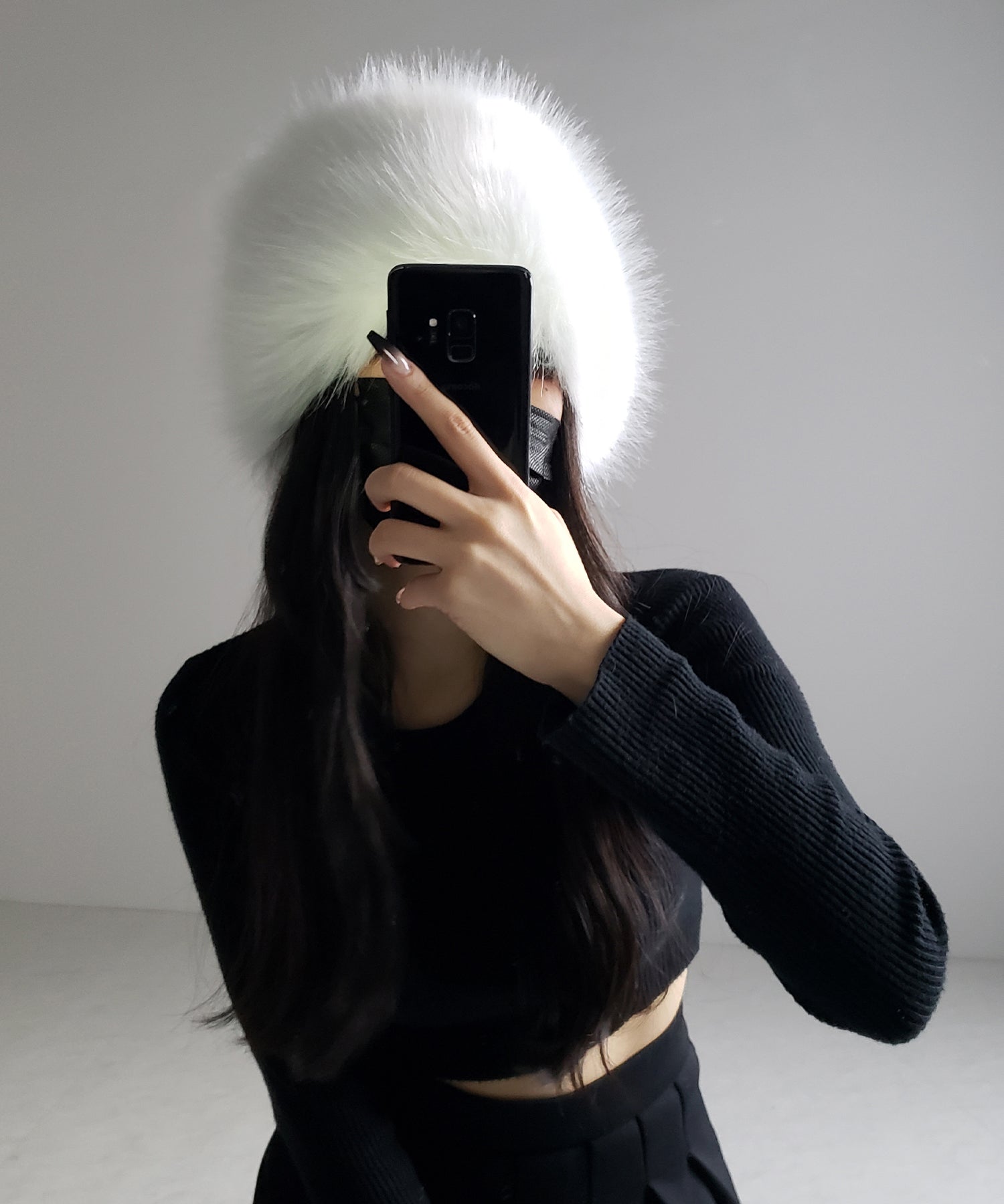 【 ２color 】ボリュームフェイクファーロシアンハット ／ volume fake fur russian hat