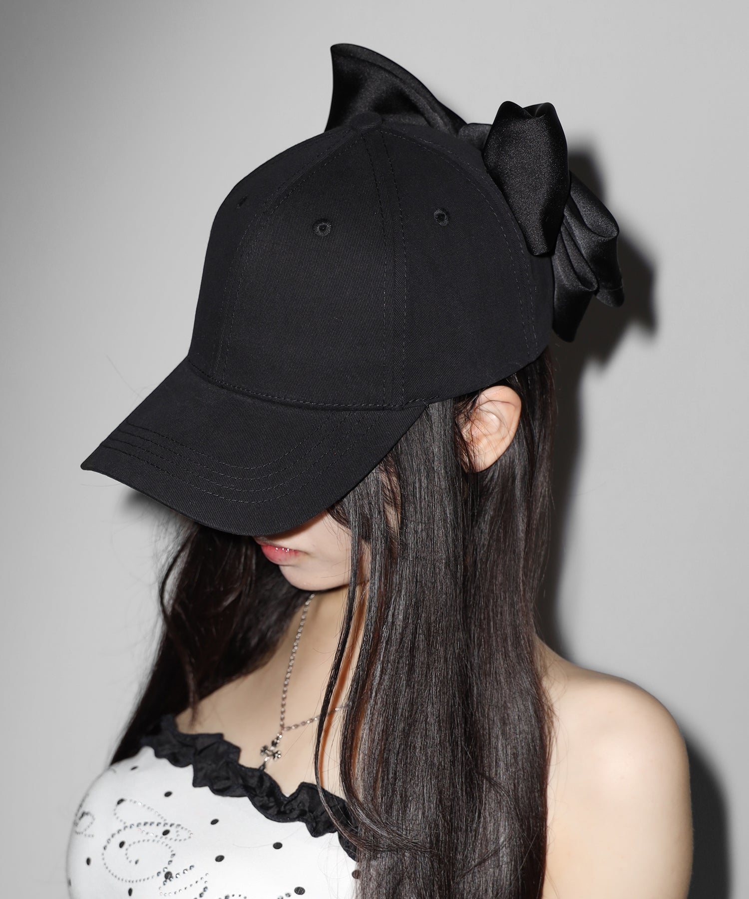 バックリボンキャップ ／ back ribbon CAP