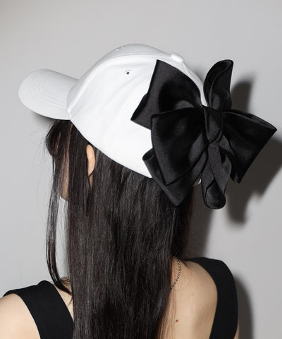 バックリボンキャップ ／ back ribbon CAP