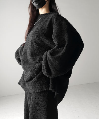 【 セットアップ可能 】マシュマロタッチビッグプルオーバー ／ marshmallow touch big pullover