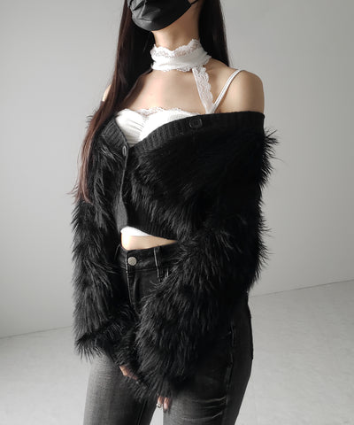 【 ２color ／ カップ付 】レースチョーカーストラップリブキャミソール ／ lace choker strap lib camisole