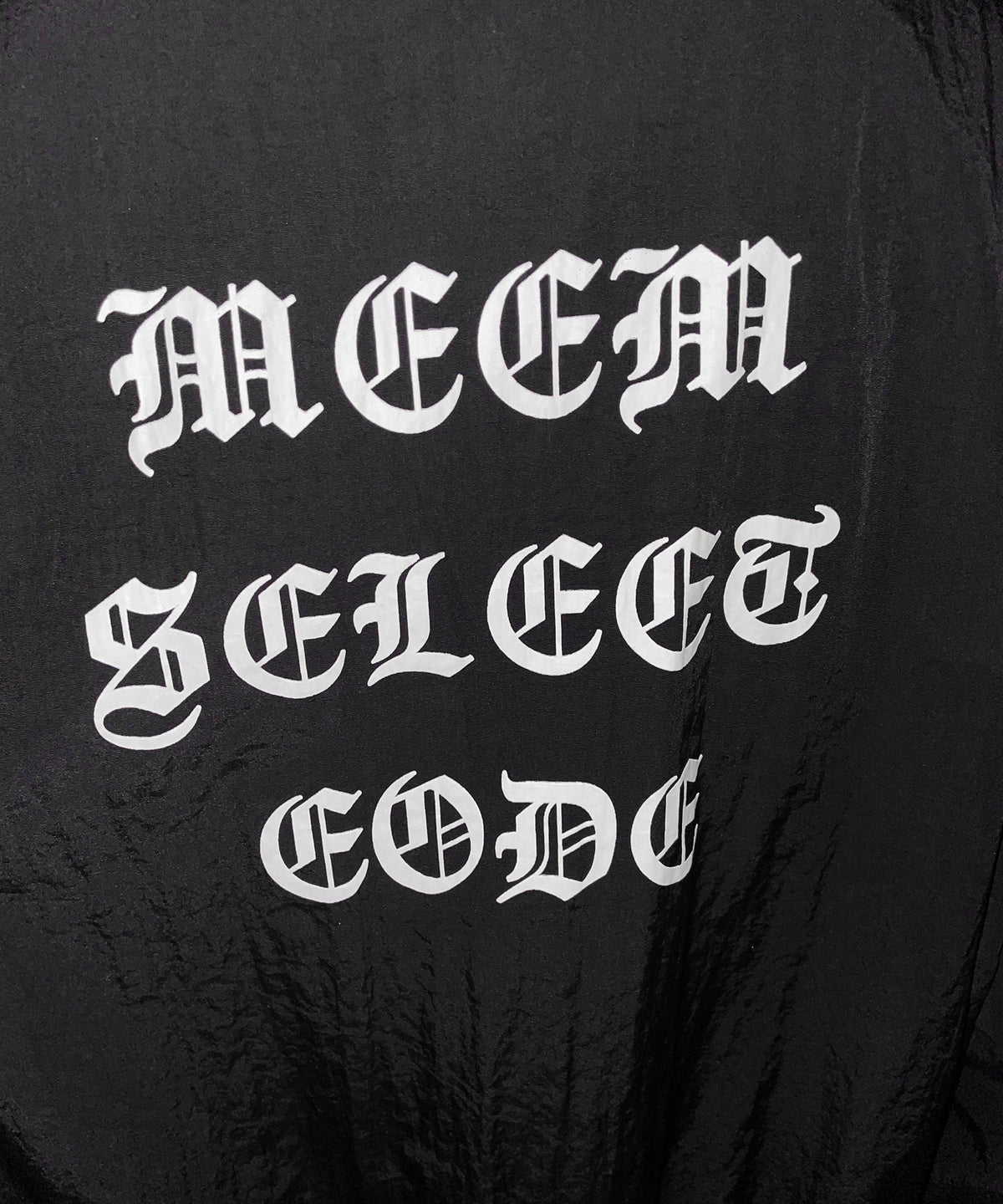 グランジロゴナイロンジャケット /  grunge logo nylon jacket