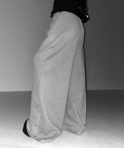【 微起毛 】ナポレオンデザインボリュームワイドパンツ ／ napoleon design volume wide pants