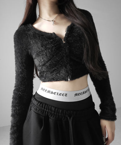 【 レイヤード可能 】グランジロゴインナーパンツ ／ grunge logo inner pants