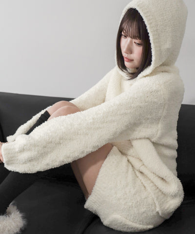 マシュマロタッチフーディーセットアップ ／ marshmallow touch hoodie setup