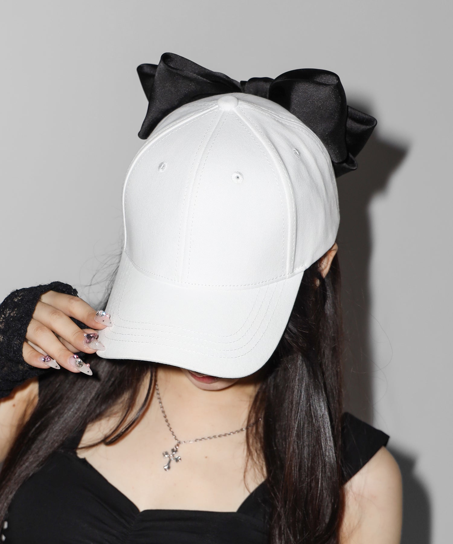 バックリボンキャップ ／ back ribbon CAP