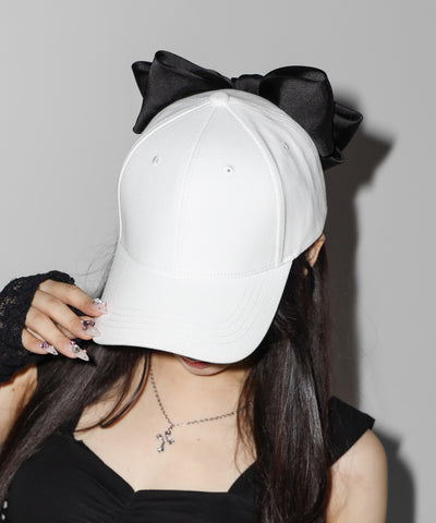 バックリボンキャップ ／ back ribbon CAP