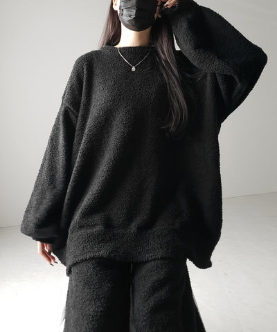 【 セットアップ可能 】マシュマロタッチビッグプルオーバー ／ marshmallow touch big pullover