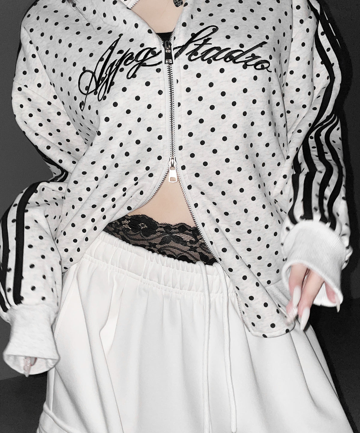 レースレイヤードインナーパンツ ／ Lace layered inner pants