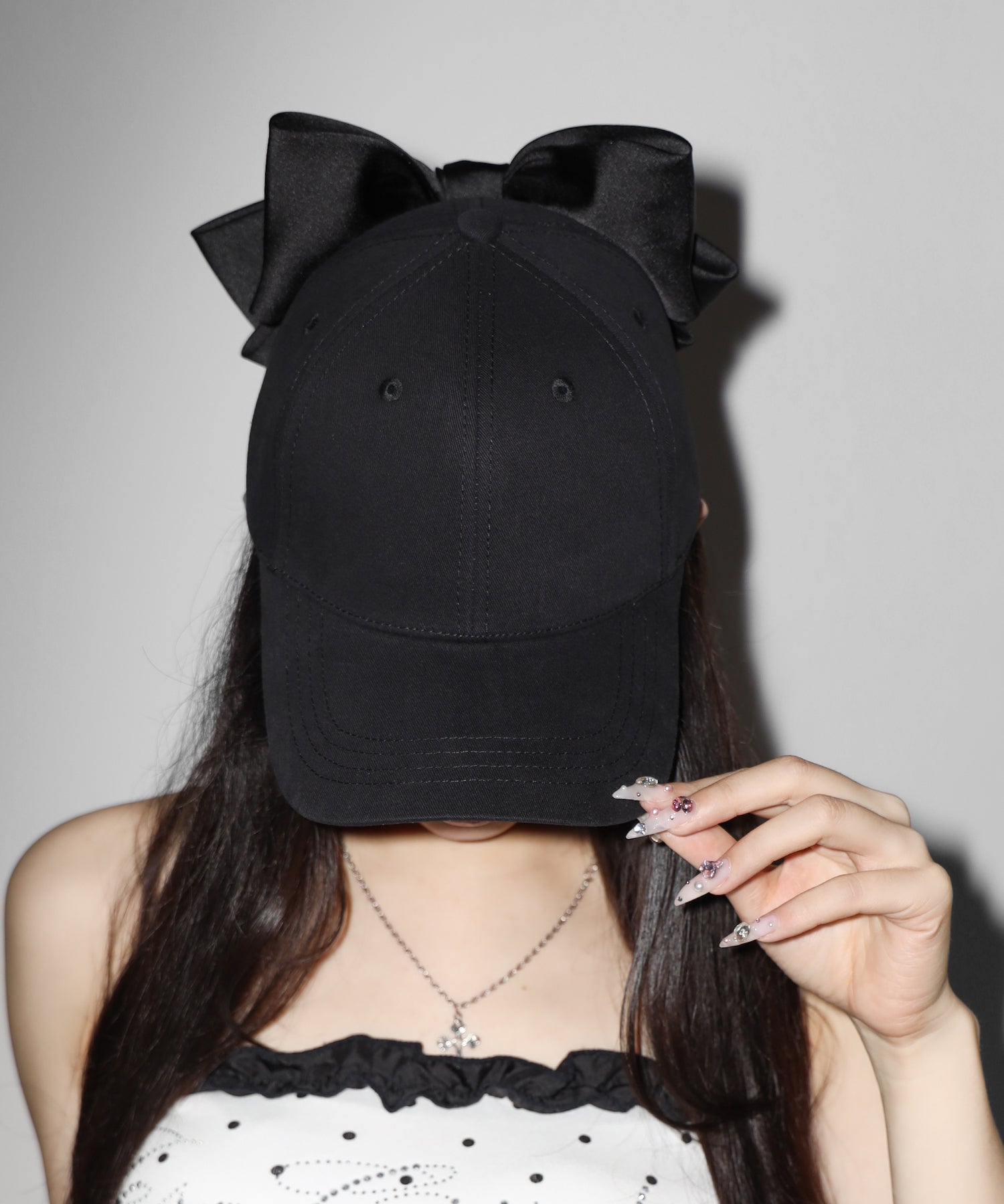 バックリボンキャップ ／ back ribbon CAP