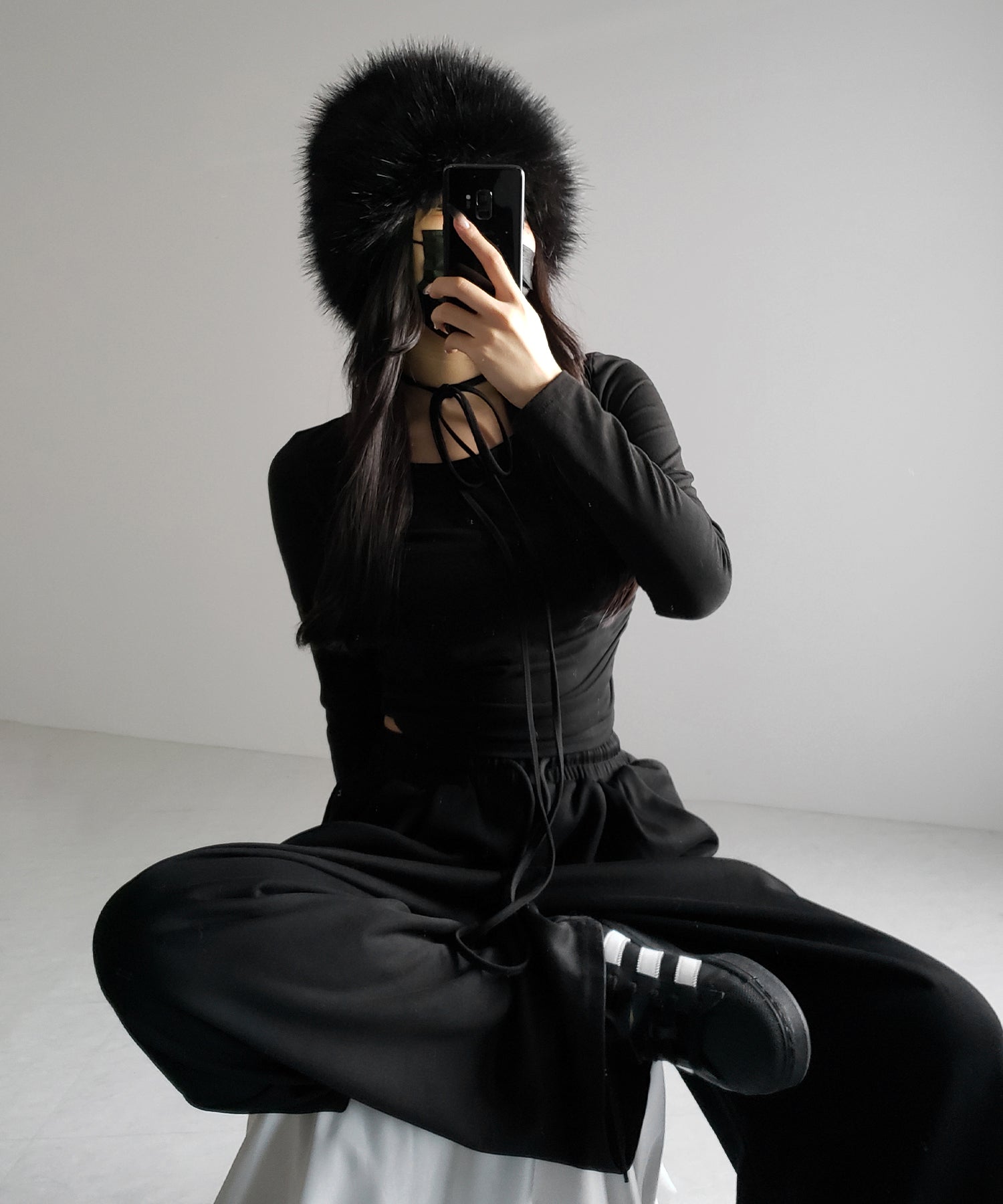 【 ２color 】ボリュームフェイクファーロシアンハット ／ volume fake fur russian hat