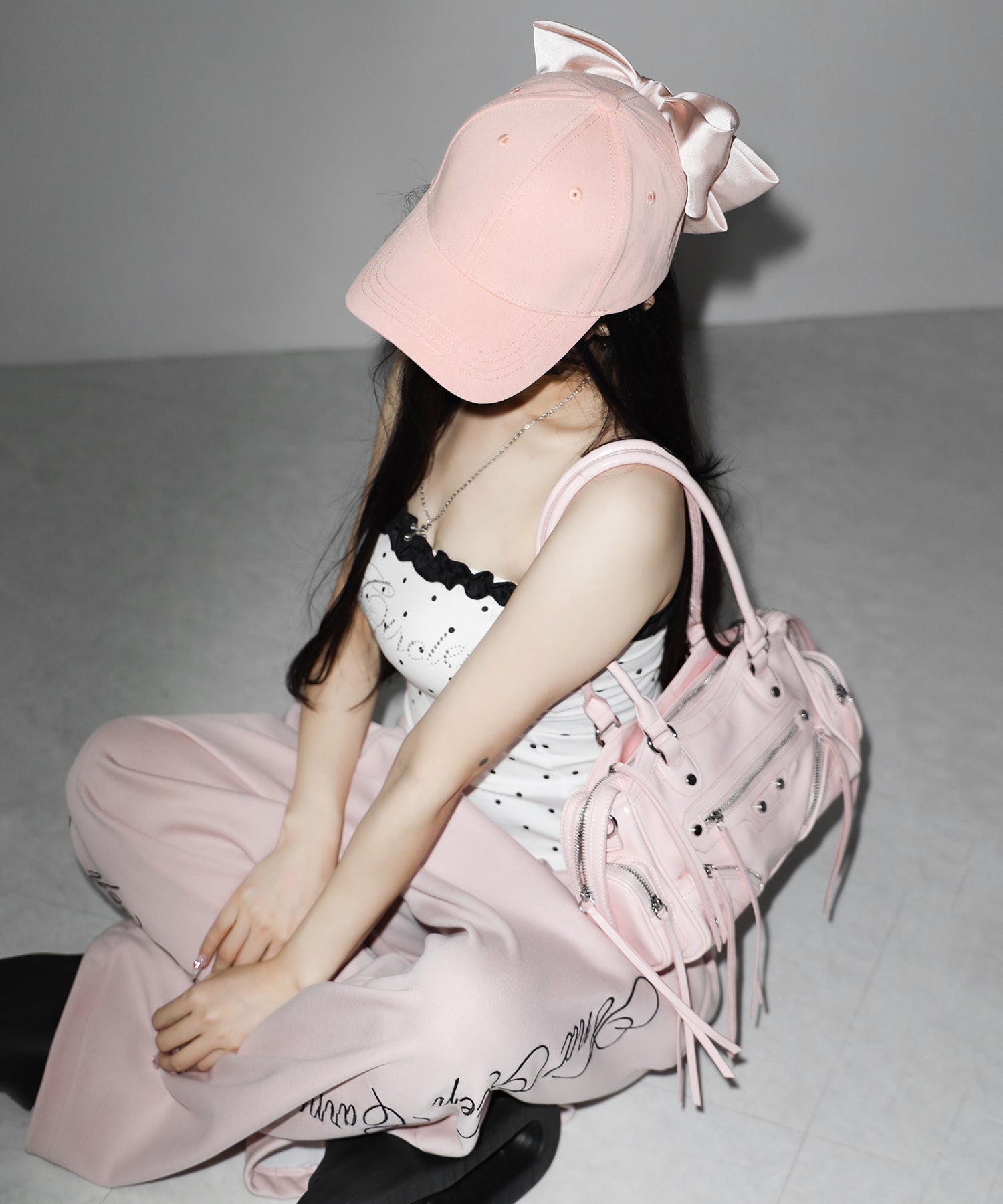 バックリボンキャップ ／ back ribbon CAP