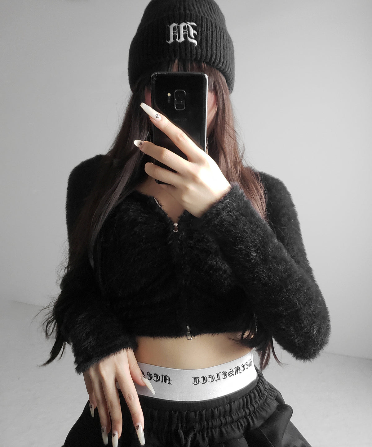 【 レイヤード可能 】グランジロゴインナーパンツ ／ grunge logo inner pants
