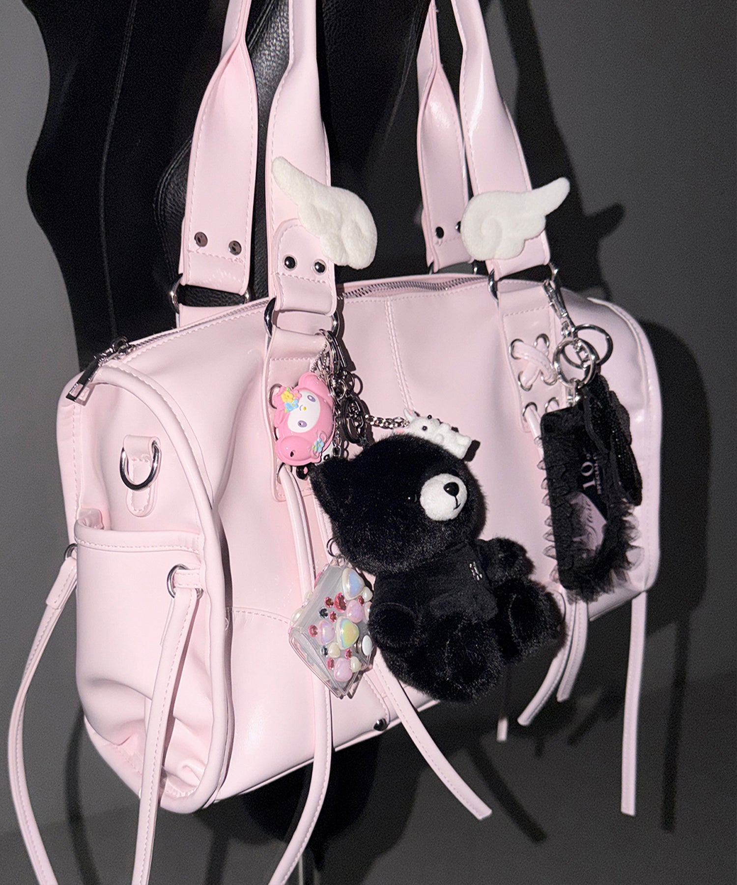 M LOGO ブラックベアチャーム ／ M LOGO Black Bear charm