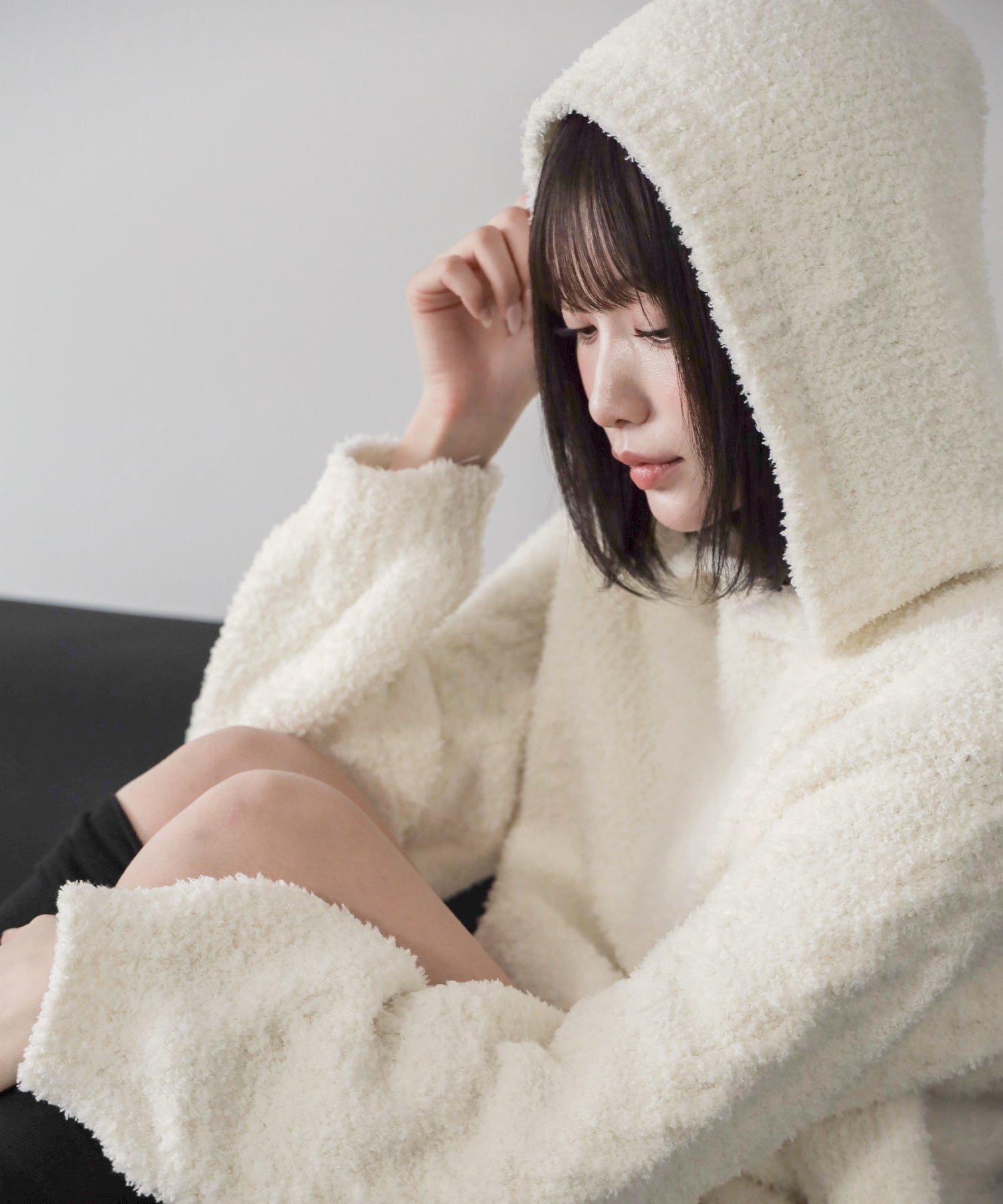 マシュマロタッチフーディーセットアップ ／ marshmallow touch hoodie setup