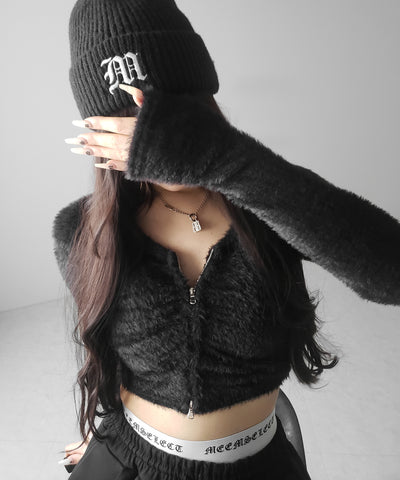 【 レイヤード可能 】グランジロゴインナーパンツ ／ grunge logo inner pants