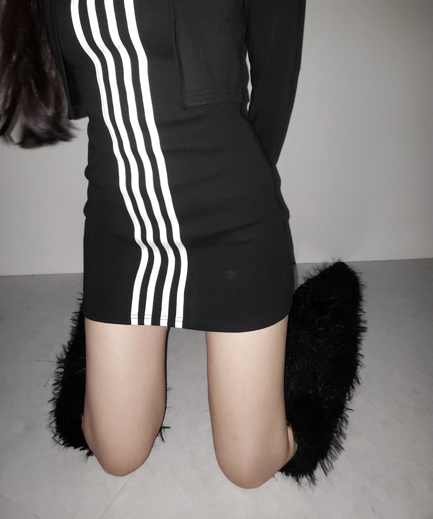 ４ラインタイトミニキャミワンピース ／ 4 line tight mini cami onepiece