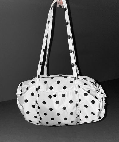 ドットミニボストンショルダーバッグ　／ Dot mini boston shoulder bag