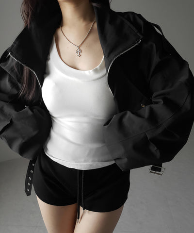 UネックスーパーフィットスリムロンT ／ U-neck super fit slim long sleeve T-Shirt