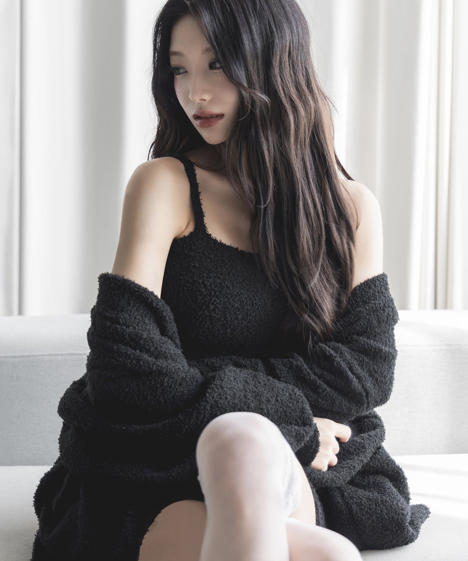 【セットアップ可能 】マシュマロタッチショートキャミソール ／ marshmallow touch short camisole