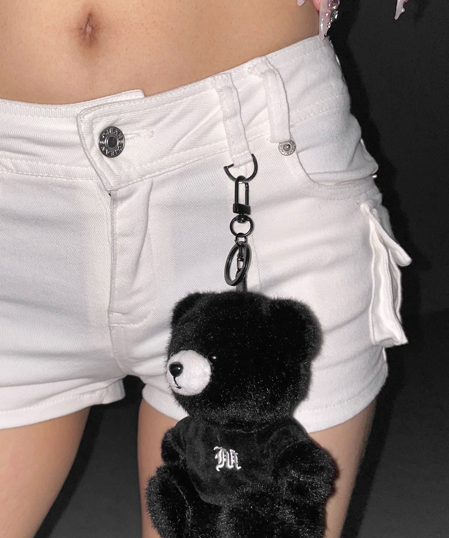 カーゴポケットリングマイクロショートパンツ ／ cargo pocket ring micro shorts