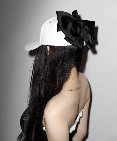 バックリボンキャップ ／ back ribbon CAP