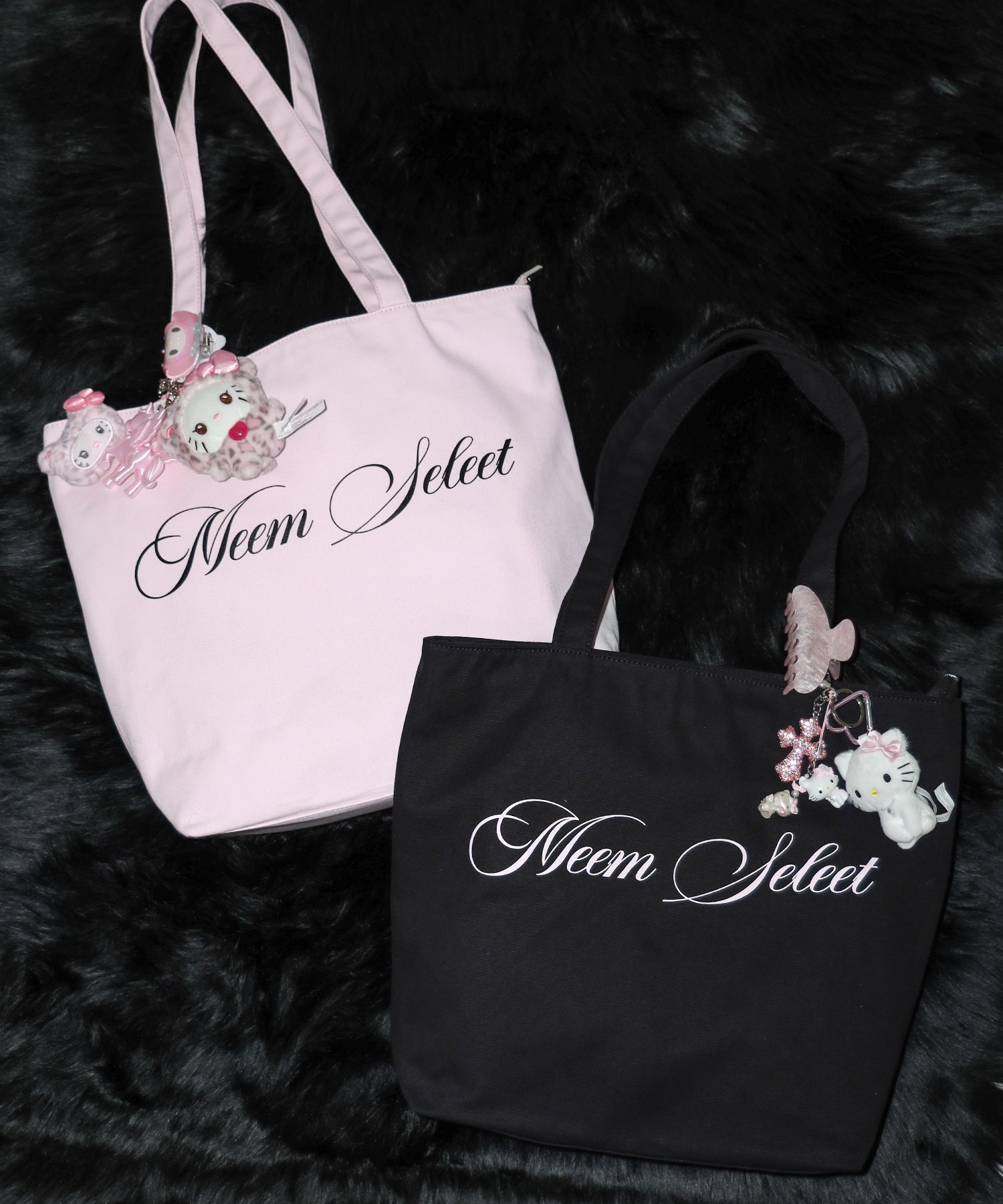 【 ２color 】レタリングロゴトートバッグ / lettering logo tote bag