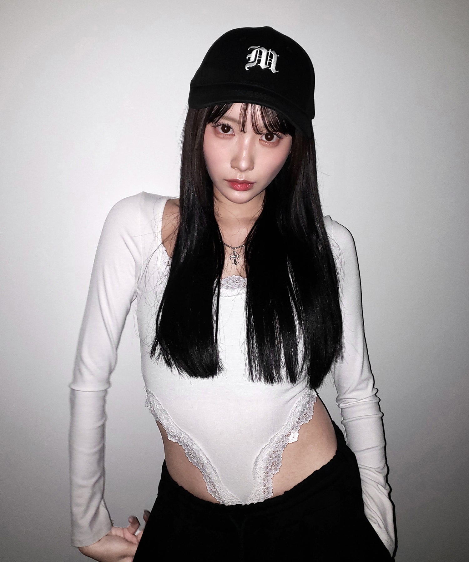 M LOGO embroidery CAP ／ M LOGO 刺繍キャップ