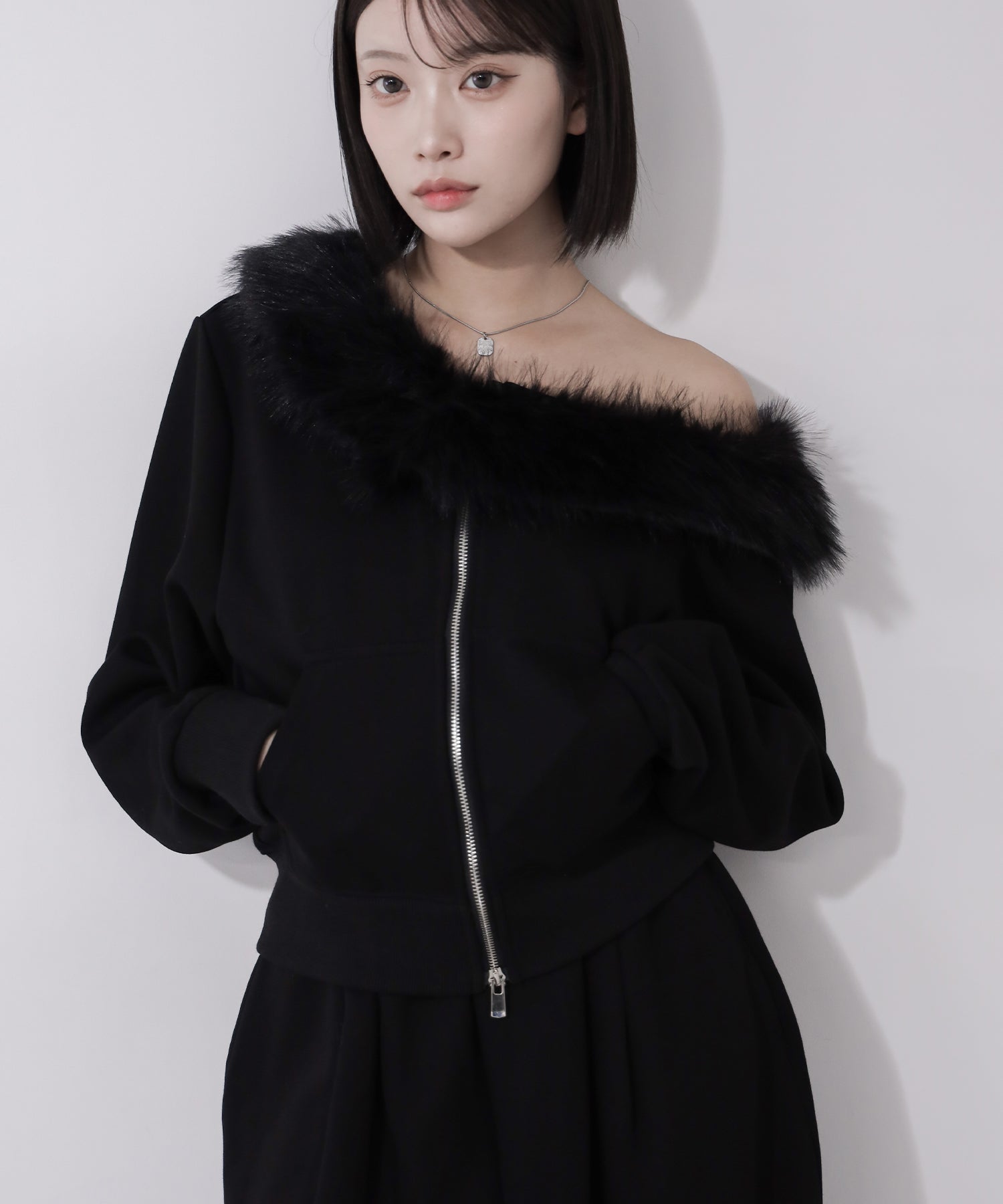 ♡週末限定値下げ♡ケイミー★ボレロジャケット7号 ★グレー ボレロ ケープ風 ノーカラー ジャケット 結婚式 お呼ばれ